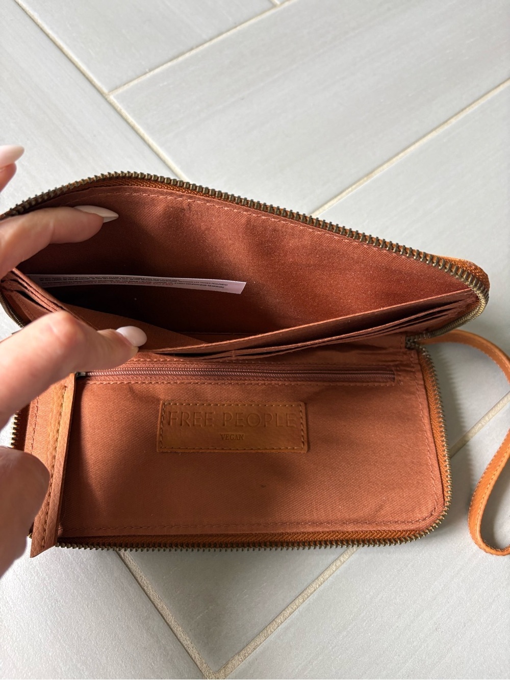Free People Vegan Leather Wallet - Picture 5 of 7